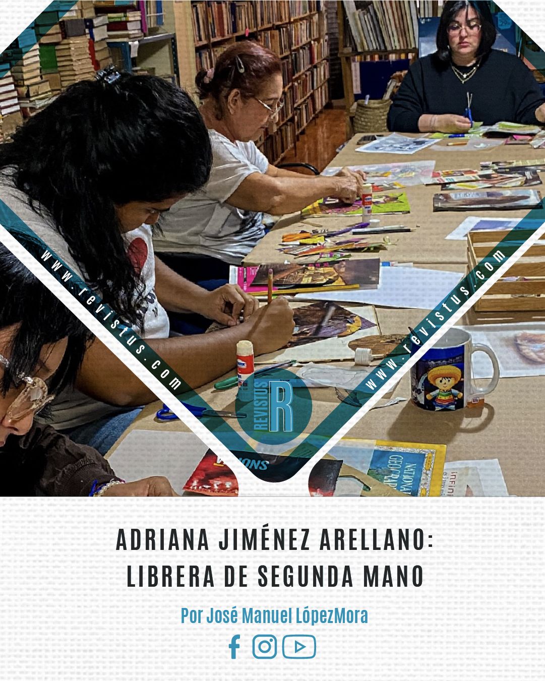 Adriana Jiménez Arellano: Librera de segunda mano