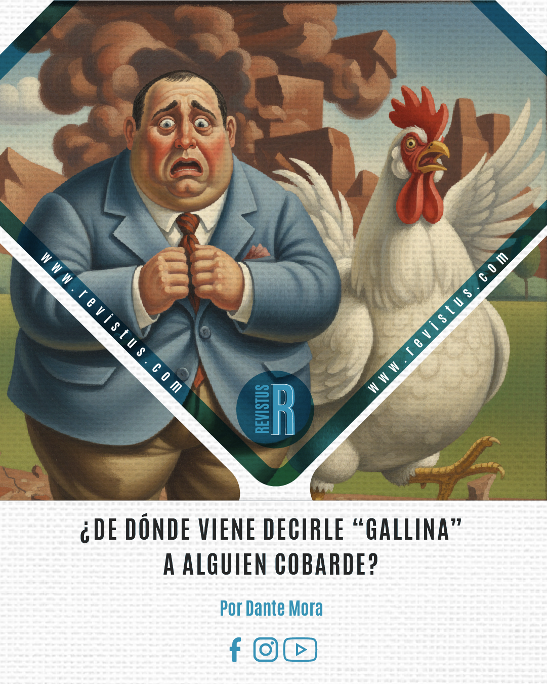 ¿De dónde viene decirle “gallina” a alguien cobarde?